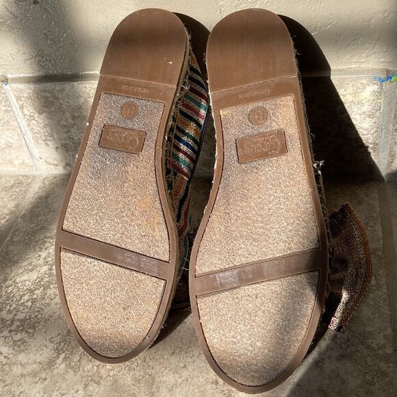 Sam Edelman Rainbow Stripe Lilian Espadrille - Picture 8 of 10